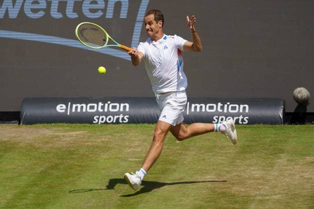 BOSS Open ATP, Tennis Herren 250 2024; Stuttgart, 13.06.2024 Richard Gasquet (FRA, Frankreich); BOSS Open 2024, ATP 250, Anlage des TC Weissenhof am 13.06.2024, Stuttgart. Copyright: xBEAUTIFULxSPORTSx Pajonkx