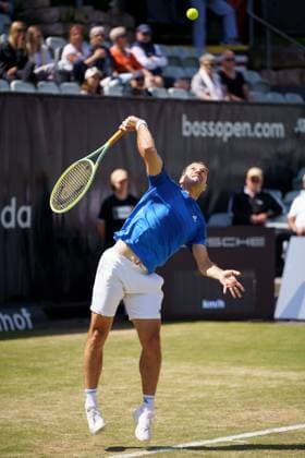 BOSS Open ATP, Tennis Herren 250 2024; Stuttgart, 13.06.2024 Richard Gasquet (FRA, Frankreich); BOSS Open 2024, ATP 250, Anlage des TC Weissenhof am 13.06.2024, Stuttgart. Copyright: xBEAUTIFULxSPORTSx Pajonkx