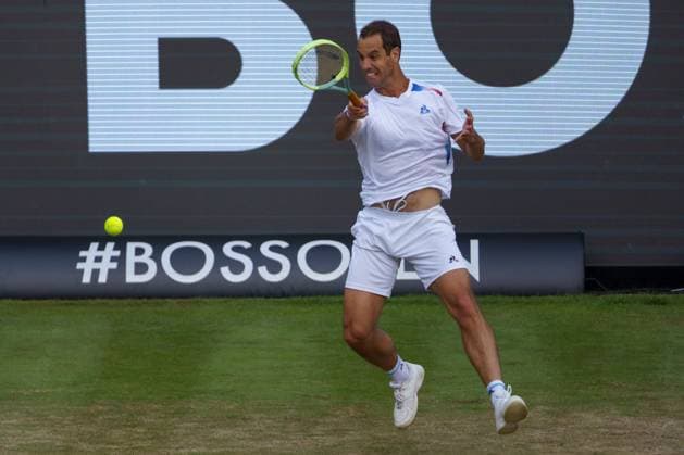 BOSS Open ATP, Tennis Herren 250 2024; Stuttgart, 13.06.2024 Richard Gasquet (FRA, Frankreich); BOSS Open 2024, ATP 250, Anlage des TC Weissenhof am 13.06.2024, Stuttgart. Copyright: xBEAUTIFULxSPORTSx Pajonkx