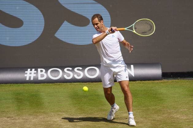 BOSS Open ATP, Tennis Herren 250 2024; Stuttgart, 13.06.2024 Richard Gasquet (FRA, Frankreich); BOSS Open 2024, ATP 250, Anlage des TC Weissenhof am 13.06.2024, Stuttgart. Copyright: xBEAUTIFULxSPORTSx Pajonkx