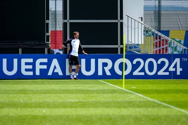 Julian Nagelsmann (Deutschland , Trainer), GER, Abschlusstraining MD-1, Maenner Nationalmannschaft vor Deutschland vs Schottland, UEFA Europameisterschaft 2024, Fussball, Herzogenaurach, 13.06.2024. GER, Abschlusstraining MD-1, Maenner Nationalmannschaft vor Deutschland vs Schottland, UEFA Europameisterschaft 2024, Fussball, Herzogenaurach, 13.06.2024. Herzogenaurach Copyright: xEibner-Pressefoto FlorianxWieganx EP_FWD