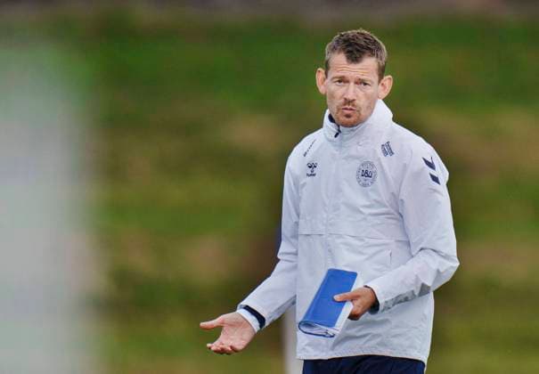 Lars Knudsen, Danish set piece coach during the national team, Nationalteam s training in Freudenstadt, Germany, Thursday, June 13, 2024. Denmark plays its first match on Sunday against Sloveniain the EURO 2024 Group C. (Photo: Liselotte Sabroe Ritzau Scanpix) , Freudenstadt Tyskland Copyright: Ritzau Scanpix LiselottexSabroex spdk20240613-124650-L