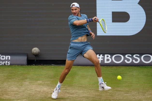 BOSS Open ATP, Tennis Herren 250 2024; Stuttgart, 13.06.2024 Jan-Lennard Struff (GER, Deutschland); BOSS Open 2024, ATP 250, Anlage des TC Weissenhof am 13.06.2024, Stuttgart. Copyright: xBEAUTIFULxSPORTSx Pajonkx