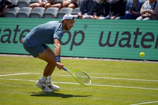 BOSS Open ATP, Tennis Herren 250 2024; Stuttgart, 13.06.2024 Jan-Lennard Struff (GER, Deutschland); BOSS Open 2024, ATP 250, Anlage des TC Weissenhof am 13.06.2024, Stuttgart. Copyright: xBEAUTIFULxSPORTSx Pajonkx
