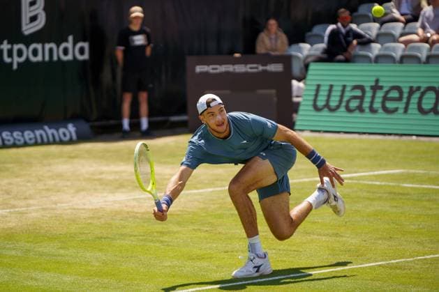 BOSS Open ATP, Tennis Herren 250 2024; Stuttgart, 13.06.2024 Jan-Lennard Struff (GER, Deutschland); BOSS Open 2024, ATP 250, Anlage des TC Weissenhof am 13.06.2024, Stuttgart. Copyright: xBEAUTIFULxSPORTSx Pajonkx