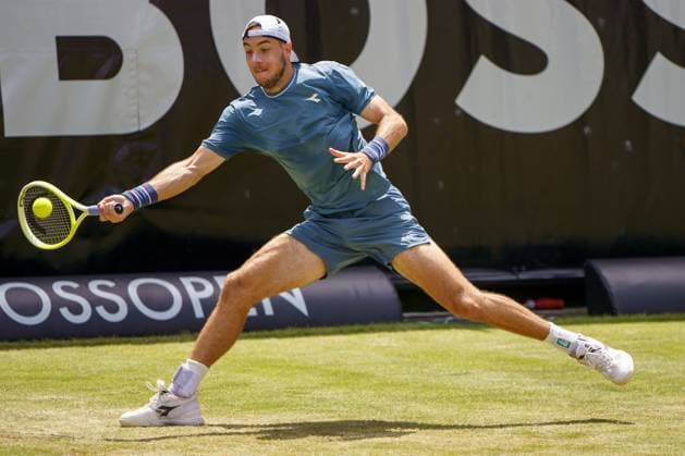 BOSS Open ATP, Tennis Herren 250 2024; Stuttgart, 13.06.2024 Jan-Lennard Struff (GER, Deutschland); BOSS Open 2024, ATP 250, Anlage des TC Weissenhof am 13.06.2024, Stuttgart. Copyright: xBEAUTIFULxSPORTSx Pajonkx