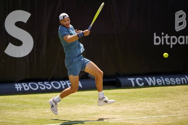 BOSS Open ATP, Tennis Herren 250 2024; Stuttgart, 13.06.2024 Jan-Lennard Struff (GER, Deutschland); BOSS Open 2024, ATP 250, Anlage des TC Weissenhof am 13.06.2024, Stuttgart. Copyright: xBEAUTIFULxSPORTSx Pajonkx