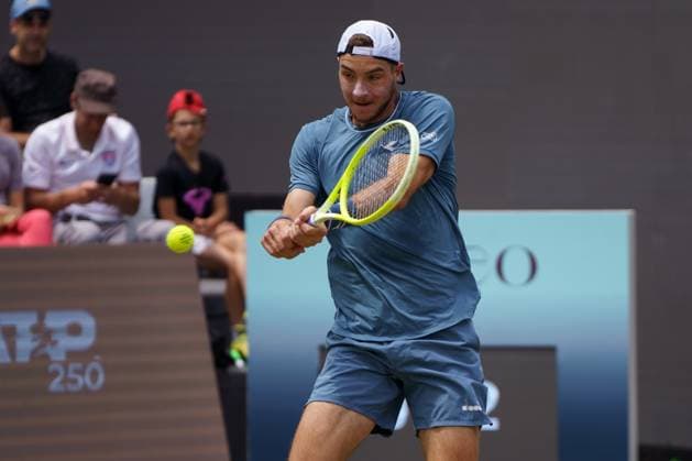 BOSS Open ATP, Tennis Herren 250 2024; Stuttgart, 13.06.2024 Jan-Lennard Struff (GER, Deutschland); BOSS Open 2024, ATP 250, Anlage des TC Weissenhof am 13.06.2024, Stuttgart. Copyright: xBEAUTIFULxSPORTSx Pajonkx