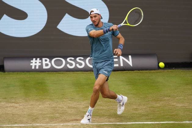 BOSS Open ATP, Tennis Herren 250 2024; Stuttgart, 13.06.2024 Jan-Lennard Struff (GER, Deutschland); BOSS Open 2024, ATP 250, Anlage des TC Weissenhof am 13.06.2024, Stuttgart. Copyright: xBEAUTIFULxSPORTSx Pajonkx