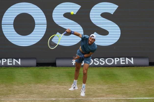 BOSS Open ATP, Tennis Herren 250 2024; Stuttgart, 13.06.2024 Jan-Lennard Struff (GER, Deutschland); BOSS Open 2024, ATP 250, Anlage des TC Weissenhof am 13.06.2024, Stuttgart. Copyright: xBEAUTIFULxSPORTSx Pajonkx