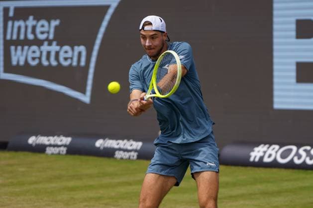 BOSS Open ATP, Tennis Herren 250 2024; Stuttgart, 13.06.2024 Jan-Lennard Struff (GER, Deutschland); BOSS Open 2024, ATP 250, Anlage des TC Weissenhof am 13.06.2024, Stuttgart. Copyright: xBEAUTIFULxSPORTSx Pajonkx