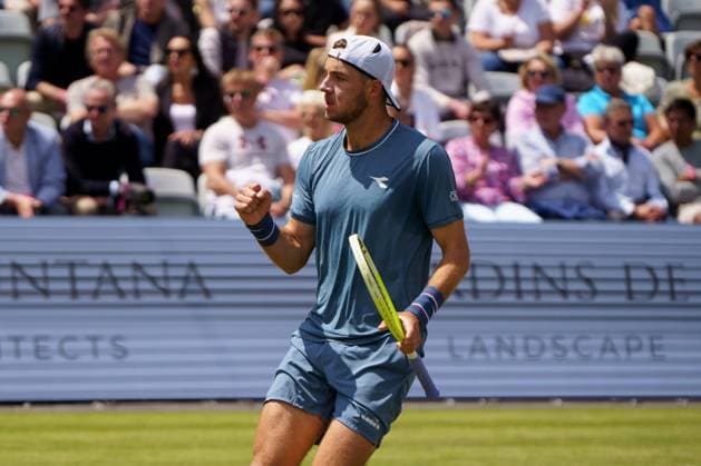 BOSS Open ATP, Tennis Herren 250 2024; Stuttgart, 13.06.2024 Jan-Lennard Struff (GER, Deutschland); BOSS Open 2024, ATP 250, Anlage des TC Weissenhof am 13.06.2024, Stuttgart. Copyright: xBEAUTIFULxSPORTSx Pajonkx