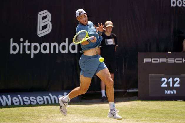 Sport Bilder des Tages BOSS Open ATP, Tennis Herren 250 2024; Stuttgart, 13.06.2024 Jan-Lennard Struff (GER, Deutschland); BOSS Open 2024, ATP 250, Anlage des TC Weissenhof am 13.06.2024, Stuttgart. Copyright: xBEAUTIFULxSPORTSx Pajonkx