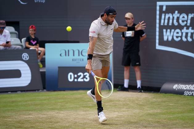 BOSS Open ATP, Tennis Herren 250 2024; Stuttgart, 13.06.2024 Matteo Berrettini (ITA, Italien); BOSS Open 2024, ATP 250, Anlage des TC Weissenhof am 13.06.2024, Stuttgart. Copyright: xBEAUTIFULxSPORTSx Pajonkx