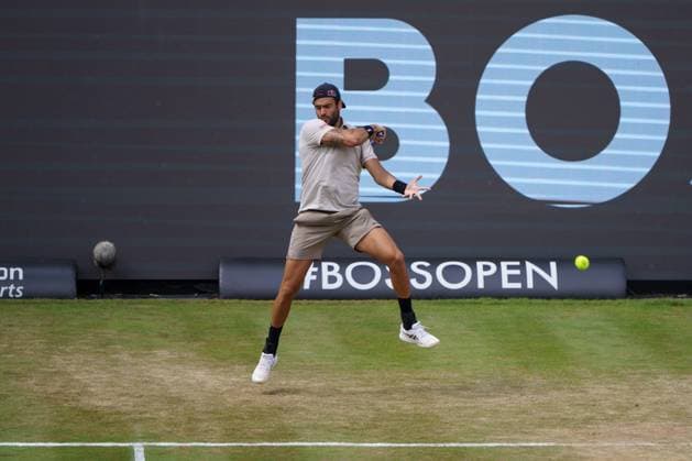 BOSS Open ATP, Tennis Herren 250 2024; Stuttgart, 13.06.2024 Matteo Berrettini (ITA, Italien); BOSS Open 2024, ATP 250, Anlage des TC Weissenhof am 13.06.2024, Stuttgart. Copyright: xBEAUTIFULxSPORTSx Pajonkx