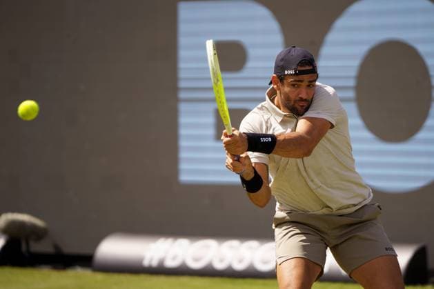 BOSS Open ATP, Tennis Herren 250 2024; Stuttgart, 13.06.2024 Matteo Berrettini (ITA, Italien); BOSS Open 2024, ATP 250, Anlage des TC Weissenhof am 13.06.2024, Stuttgart. Copyright: xBEAUTIFULxSPORTSx Pajonkx