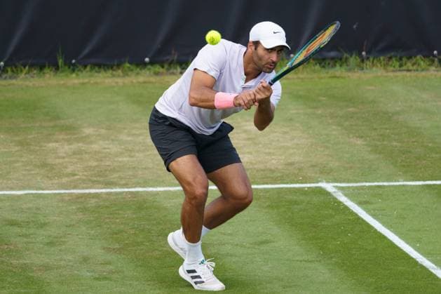 BOSS Open ATP, Tennis Herren 250 2024; Stuttgart, 13.06.2024 Benjamin Hassan (DEU, Deutschland); BOSS Open 2024, ATP 250, Anlage des TC Weissenhof am 13.06.2024, Stuttgart. Copyright: xBEAUTIFULxSPORTSx Pajonkx