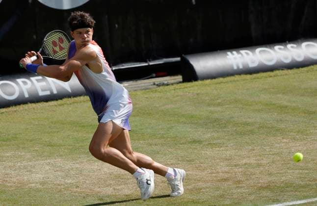 13.06.2024, Boss Open 2024, ATP, Tennis Herren Tour 250, TC Weissenhof Stuttgart, Tennis, im Bild: Ben Shelton (USA)