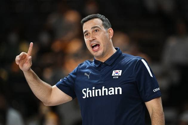 Fernando Javier Morales Lopez (KOR), JUNE 13, 2024 - Volleyball : FIVB Volleyball Nations League 2024 Women s Preliminary Round between France 2-3 South Korea at West Japan General Exhibition Center, Fukuoka, Japan. Noxthirdxpartyxsales  (256324075)