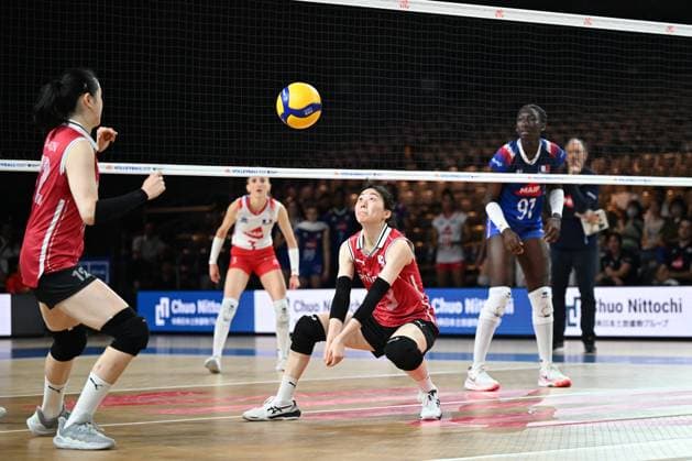 Dain Kim (KOR), JUNE 13, 2024 - Volleyball : FIVB Volleyball Nations League 2024 Women s Preliminary Round between France 2-3 South Korea at West Japan General Exhibition Center, Fukuoka, Japan. Noxthirdxpartyxsales  (256324103)