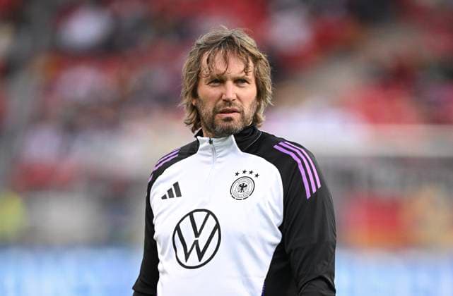 FUSSBALL EM 2024 Vorbereitung Testspiel in Nuernberg Deutschland - Ukraine 03.06.2024 Torwarttrainer Stefan Wessels (Deutschland)