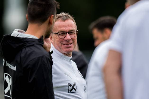 Sport Bilder des Tages SOCCER - UEFA EURO, EM, Europameisterschaft,Fussball 2024 BERLIN,GERMANY,14.JUN.24 - SOCCER -UEFA EURO 2024, OEFB, Oesterreichischer Fussball-Bund, training. Image shows head coach Ralf Rangnick (AUT).  GEPAxpictures xJohannesxFriedl