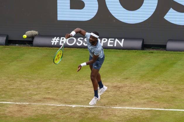 BOSS Open ATP, Tennis Herren 250 2024; Stuttgart, 14.06.2024 Frances Tiafoe (USA, Vereinigte Staaten von Amerika); BOSS Open 2024, ATP 250, Anlage des TC Weissenhof am 14.06.2024, Stuttgart. Copyright: xBEAUTIFULxSPORTSx Pajonkx