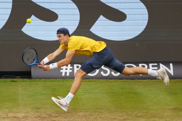 BOSS Open ATP, Tennis Herren 250 2024; Stuttgart, 14.06.2024 Jack Draper (GBR, Großbritannien); BOSS Open 2024, ATP 250, Anlage des TC Weissenhof am 14.06.2024, Stuttgart. Copyright: xBEAUTIFULxSPORTSx Pajonkx