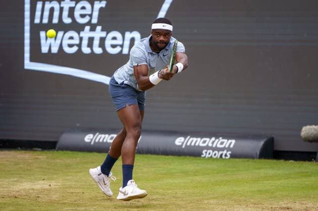 BOSS Open ATP, Tennis Herren 250 2024; Stuttgart, 14.06.2024 Frances Tiafoe (USA, Vereinigte Staaten von Amerika); BOSS Open 2024, ATP 250, Anlage des TC Weissenhof am 14.06.2024, Stuttgart. Copyright: xBEAUTIFULxSPORTSx Pajonkx