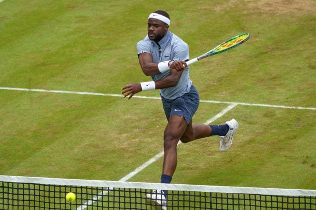 BOSS Open ATP, Tennis Herren 250 2024; Stuttgart, 14.06.2024 Frances Tiafoe (USA, Vereinigte Staaten von Amerika); BOSS Open 2024, ATP 250, Anlage des TC Weissenhof am 14.06.2024, Stuttgart. Copyright: xBEAUTIFULxSPORTSx Pajonkx