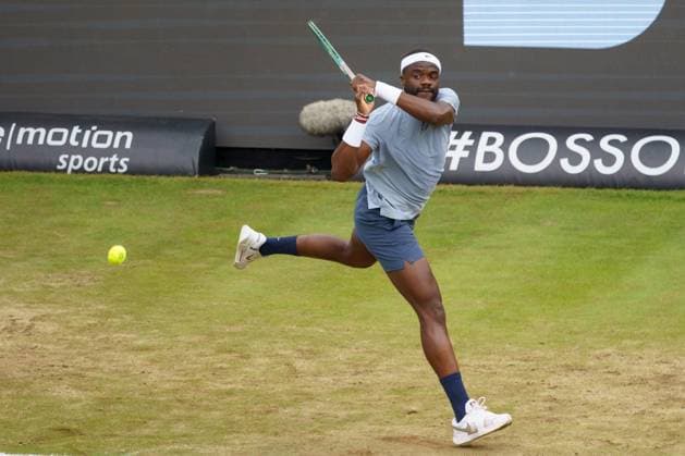 BOSS Open ATP, Tennis Herren 250 2024; Stuttgart, 14.06.2024 Frances Tiafoe (USA, Vereinigte Staaten von Amerika); BOSS Open 2024, ATP 250, Anlage des TC Weissenhof am 14.06.2024, Stuttgart. Copyright: xBEAUTIFULxSPORTSx Pajonkx