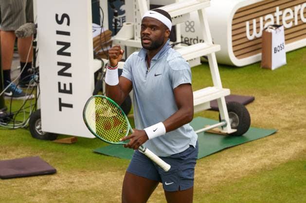 BOSS Open ATP, Tennis Herren 250 2024; Stuttgart, 14.06.2024 Frances Tiafoe (USA, Vereinigte Staaten von Amerika); BOSS Open 2024, ATP 250, Anlage des TC Weissenhof am 14.06.2024, Stuttgart. Copyright: xBEAUTIFULxSPORTSx Pajonkx
