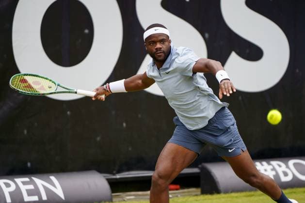 BOSS Open ATP, Tennis Herren 250 2024; Stuttgart, 14.06.2024 Frances Tiafoe (USA, Vereinigte Staaten von Amerika); BOSS Open 2024, ATP 250, Anlage des TC Weissenhof am 14.06.2024, Stuttgart. Copyright: xBEAUTIFULxSPORTSx Pajonkx