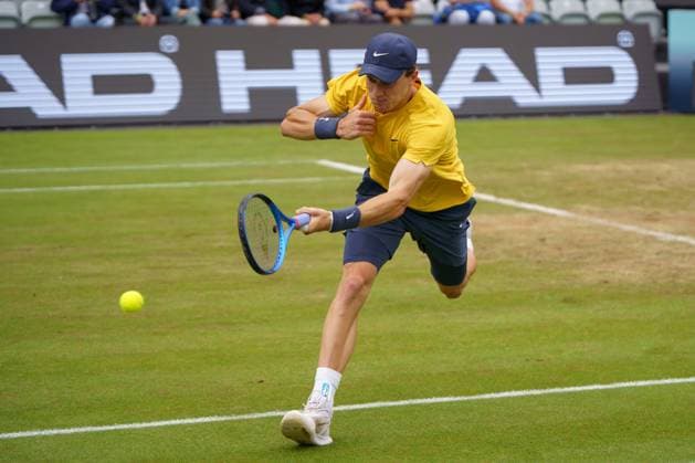 BOSS Open ATP, Tennis Herren 250 2024; Stuttgart, 14.06.2024 Jack Draper (GBR, Großbritannien); BOSS Open 2024, ATP 250, Anlage des TC Weissenhof am 14.06.2024, Stuttgart. Copyright: xBEAUTIFULxSPORTSx Pajonkx