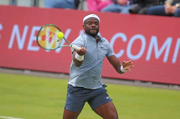 14.06.2024, BossOpen 2024, ATP, Tennis Herren Tour, TC Weissenhof, Stuttgart, Tennis, im Bild: Frances Tiafoe (USA)