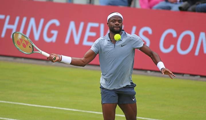 14.06.2024, BossOpen 2024, ATP, Tennis Herren Tour, TC Weissenhof, Stuttgart, Tennis, im Bild: Frances Tiafoe (USA)