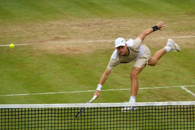 BOSS Open ATP, Tennis Herren 250 2024; Stuttgart, 14.06.2024 James Duckworth (AUS, Australien); BOSS Open 2024, ATP 250, Anlage des TC Weissenhof am 14.06.2024, Stuttgart. Copyright: xBEAUTIFULxSPORTSx Pajonkx