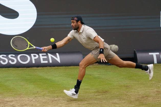 BOSS Open ATP, Tennis Herren 250 2024; Stuttgart, 14.06.2024 Matteo Berrettini (ITA, Italien); BOSS Open 2024, ATP 250, Anlage des TC Weissenhof am 14.06.2024, Stuttgart. Copyright: xBEAUTIFULxSPORTSx Pajonkx