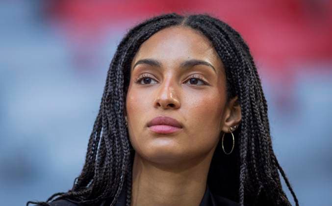 Munich, Germany. 14th Jun 2024. Aaliyah (girlfriend from Florian Wirtz (DFB)) Germany - Scotland Deutschland - Schottland 14.06.2024