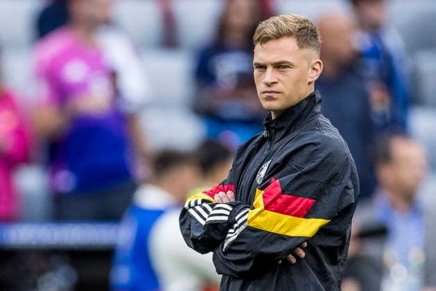 UEFA EURO 2024: Eröffnungsspiel Deutschland - Schottland; 14.06.2024 Joshua Kimmich (Deutschland, 6) bei der Platzbegehung. UEFA EURO 2024: Eröffnungsspiel Deutschland - Schottland; Munich Football Arena, München am 14.06.2024 Copyright: xBEAUTIFULxSPORTS Wunderlx