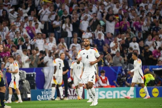 Jonathan Tah (Deutschland, 04) , Fussball, UEFA , Europa Meisterschaft, (Gruppe A) 2024, Deutschland vs. Schottland, 14.06.2024, Munich Football Arena, Muenchen, Deutschland Muenchen Munich Football Arena Bayern Deutschland Copyright: xGrantxHubbsx