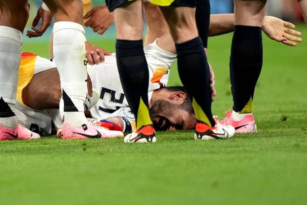 Germany s Ilkay Gundogan during the Euro 2024 soccer match between Germany and Scotland at the Allianz Arena , Munich, Germany - Friday 14 , June , 2024. - Soccer .  Copyright: xSpada LaPressex