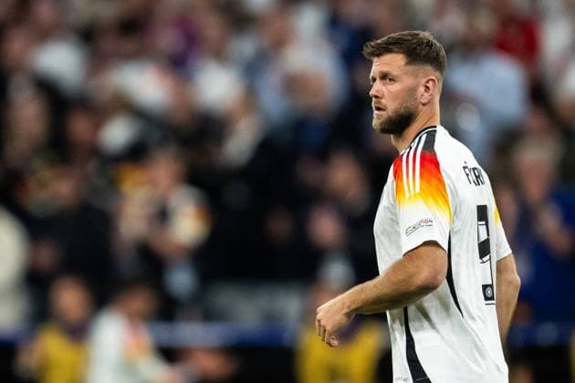 240614 Niclas Füllkrug of Germany during the UEFA EURO, EM, Europameisterschaft,Fussball 2024 Football Championship match between Germany and Scotland on June 14, 2024 in Munich. Photo: Mathias Bergeld BILDBYRAN kod MB MB0933 fotboll football soccer fotball fotbolls-em europamästerskap em uefa euro uefa european football championship euro 2024 tyskland germany scotland bbeng skottland Copyright: MATHIASxBERGELD BB240614MB109