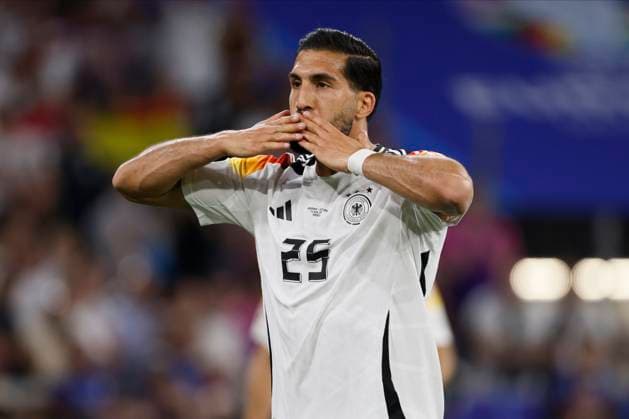 Germany v Scotland: Group A - UEFA EURO, EM, Europameisterschaft,Fussball 2024 Emre Can of Germany celebrates after the UEFA EURO 2024 group stage match between Germany and Scotland at Munich Football Arena on June 14, 2024 in Munich, Germany. Munich Munich Football Arena Germany Germany Copyright: xRichardxSellers Sportsphoto APLx 14040527