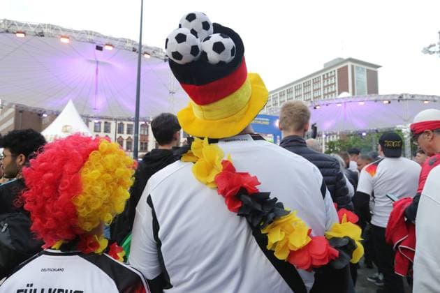 14.06.2024 Dortmund, Fanzone Friedensplatz, Übertragung Eröffnungsspiel UEFA EURO2024 Deutschland gegen Schottland, Endstand 5:1.