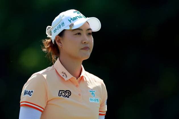 Meijer LPGA, Golf Damen Classic Minjee Lee of Perth, Australia waits on the 13th tee during the second round of the Meijer LPGA Classic for Simply Give golf tournament at Blythefield Country Club in Belmont, MI, USA Friday, June 14, 2024. Belmont Michigan United States  Copyright: xAmyxLemusx originalFilename:lemus-meijerlp240614_npyhb.jpg