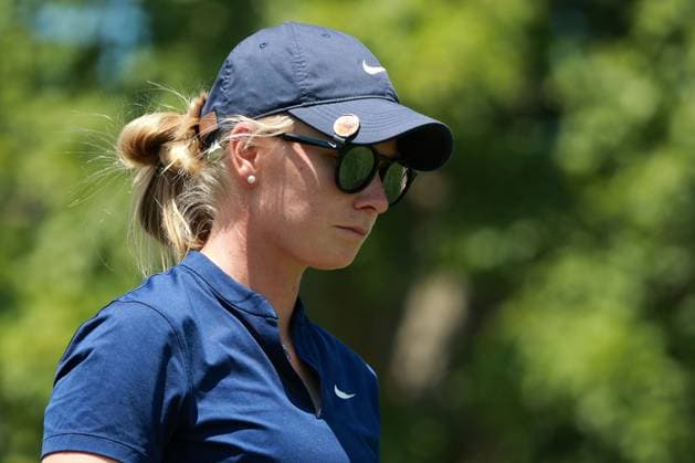 Meijer LPGA, Golf Damen Classic Frida Kinhult of Sweden walks on the second hole during Day Two of the Meijer LPGA Classic for Simply Give golf tournament at Blythefield Country Club in Belmont, MI, USA Friday, June 14, 2024. Belmont Michigan United States  Copyright: xJorgexLemusx originalFilename:lemus-meijerlp240614_npEPp.jpg