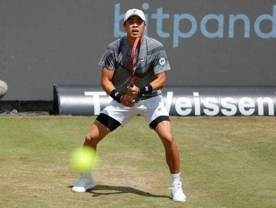 14.06.2024, BossOpen 2024, Weissenhof Stuttgart , ATP, Tennis Herren Tour 250, Tennis, Im Bild: Brandon Nakashima (USA)