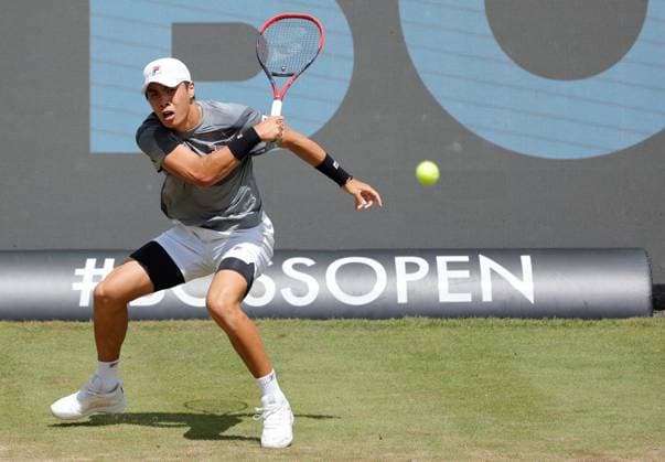 14.06.2024, BossOpen 2024, Weissenhof Stuttgart , ATP, Tennis Herren Tour 250, Tennis, Im Bild: Brandon Nakashima (USA)