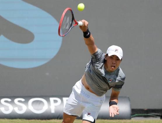 14.06.2024, BossOpen 2024, Weissenhof Stuttgart , ATP, Tennis Herren Tour 250, Tennis, Im Bild: Brandon Nakashima (USA)
